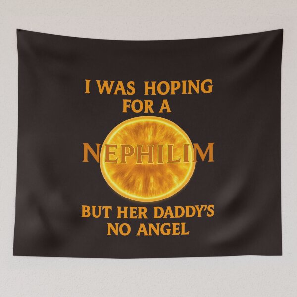 Item preview, I Was Hoping For A Nephilim (Girl) designed and sold by SWMaternity.