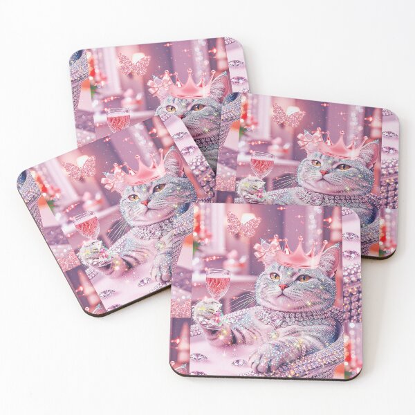Item preview, Glitter Kitty in Tub designed and sold by Cookie Monster Designs.