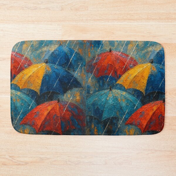 Item preview, Umbrellas in the Rain designed and sold by CarolM.