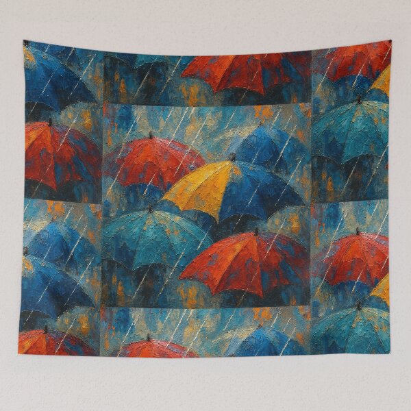 Item preview, Paraguas bajo la lluvia designed and sold by CarolM.