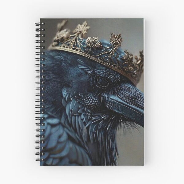 Aperçu de l'œuvre Le roi corbeau créée et vendue par JMC-Art74.