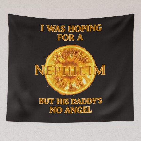 Item preview, I Was Hoping For A Nephilim (Boy) designed and sold by SWMaternity.