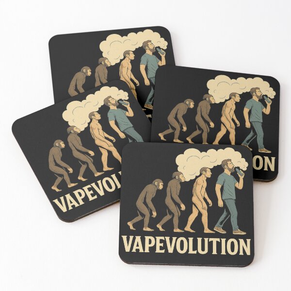 Item preview, Vapevolution – Funny Vape Evolution Design designed and sold by House of Taste Designs.