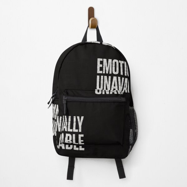 Item preview, Emotionally Unavailable – Dark Humor Typography designed and sold by HoopeStylee.