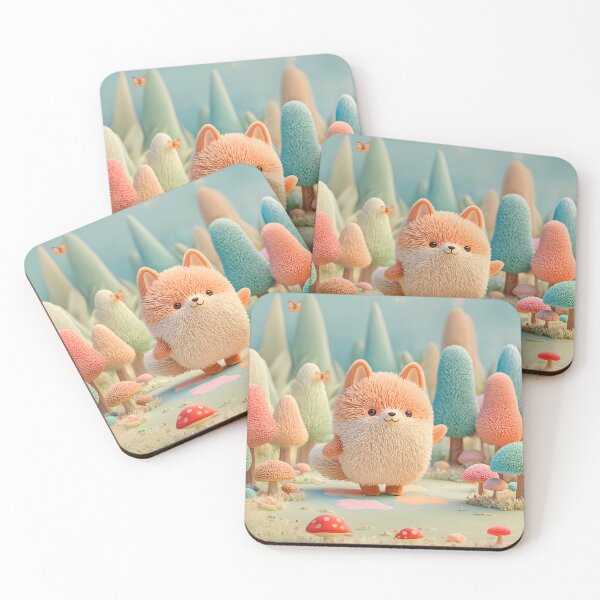 Item preview, Hoppity Hopscotch - Fox designed and sold by CozyLodgeVillage.