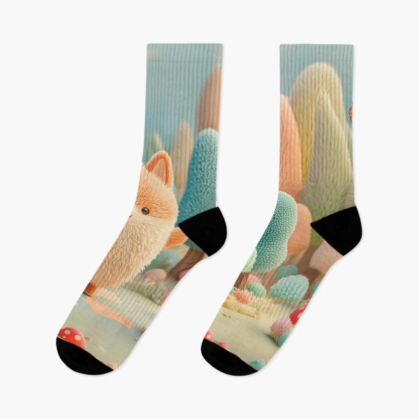 Item preview, Hoppity Hopscotch - Fox designed and sold by CozyLodgeVillage.