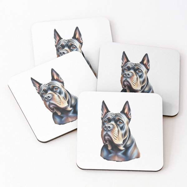 Item preview, Intense Cane Corso Portrait Illustration designed and sold by EllDAV777.