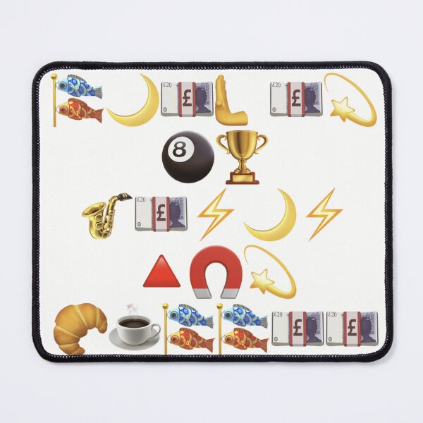 Item preview, Fueled By Jesus And Coffee – Unique Emoji Emblems Art | Emoji Hall of Fame Collectible designed and sold by Emoji Emblems.