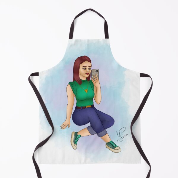 Artikelvorschau, Selfie-Mädchen entworfen und verkauft von M.Art.Illustrations Pt.