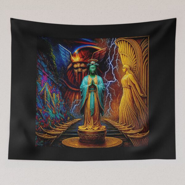 Item preview, Pop Art A Japanese Angel and the Dark #1 designed and sold by Helios Be. Lavsh.