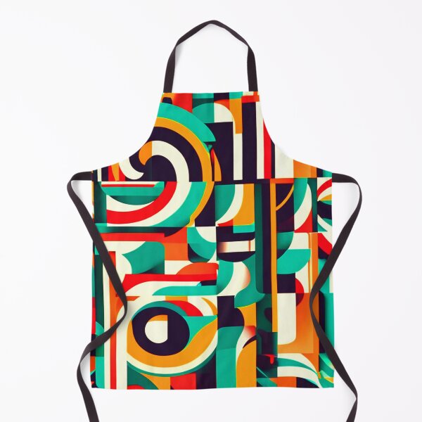 Item preview, Mid-Century Modern Fantasy Bauhaus-Inspired 1950's Pattern designed and sold by DEC02.