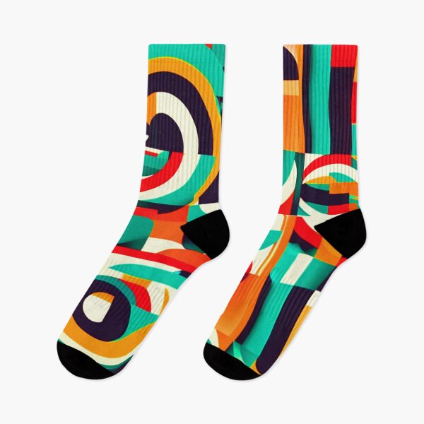 Item preview, Mid-Century Modern Fantasy Bauhaus-Inspired 1950's Pattern designed and sold by DEC02.