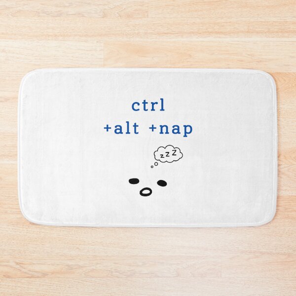 Item preview, Ctrl Alt Nap – Funny Tech Tired Minimal Design designed and sold by mintmono-studio.