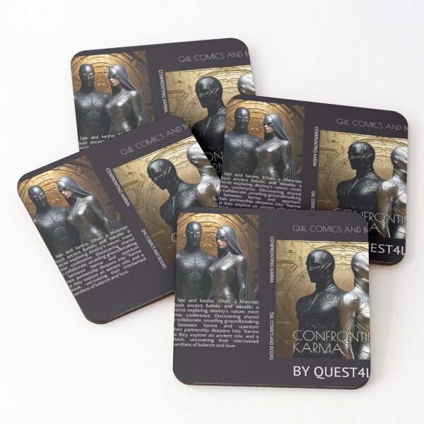 Item preview, CONFRONTING KARMA Q4L COMICS A QUEST4LIFE UNIVERSE designed and sold by CARLOS QUEST4LIFE  CEPEDA.