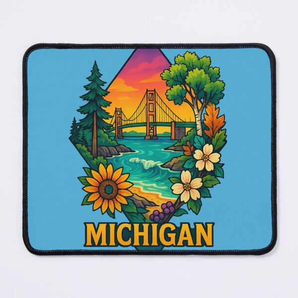 Item preview, Michigan – Great Lakes and Natural Landscapes designed and sold by Ahau Designs.