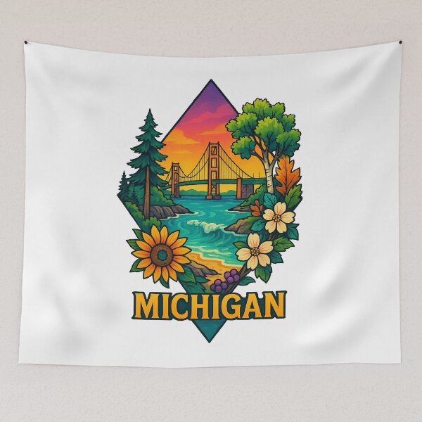 Item preview, Michigan – Great Lakes and Natural Landscapes designed and sold by Ahau Designs.