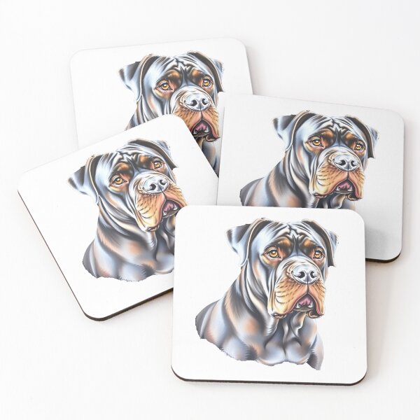 Item preview, Gentle Mastiff Portrait Illustration designed and sold by EllDAV777.