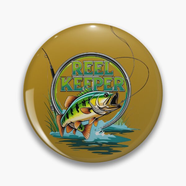 Item preview, Reel Keeper – Largemouth Bass Fishing Design designed and sold by EducaPro.