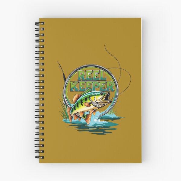 Item preview, Reel Keeper – Largemouth Bass Fishing Design designed and sold by EducaPro.