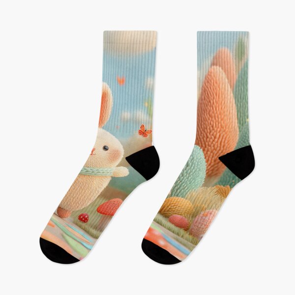 Item preview, Hoppity Hopscotch - Bunny designed and sold by CozyLodgeVillage.