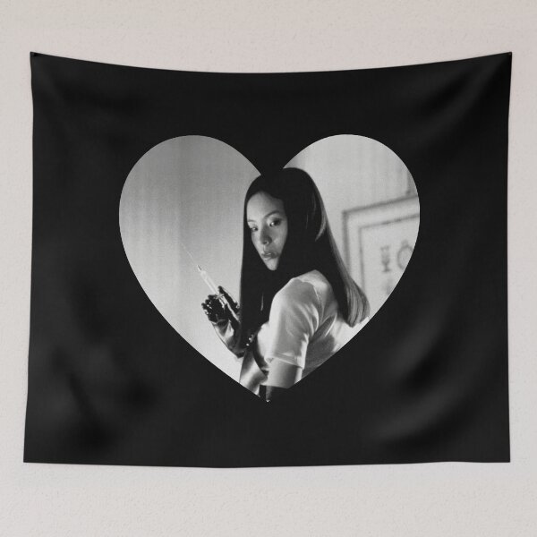 Item preview, Asami Audition Heart in Black and White designed and sold by cemetery girl.