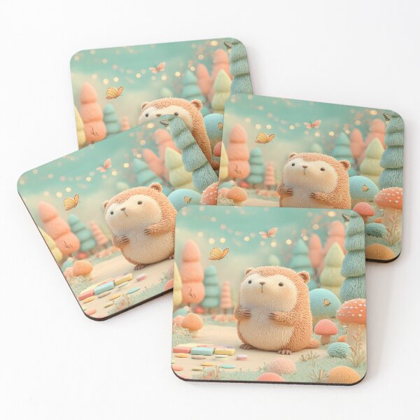 Item preview, Hoppity Hopscotch - Beaver designed and sold by CozyLodgeVillage.