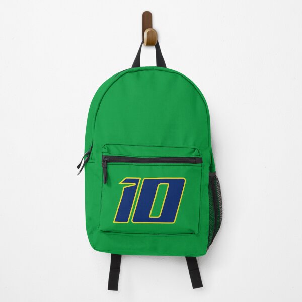 Item preview, Diogo Moreira #10 MotoGP | Brazilian Flag Number Plate Art Green designed and sold by Fan Art Station .