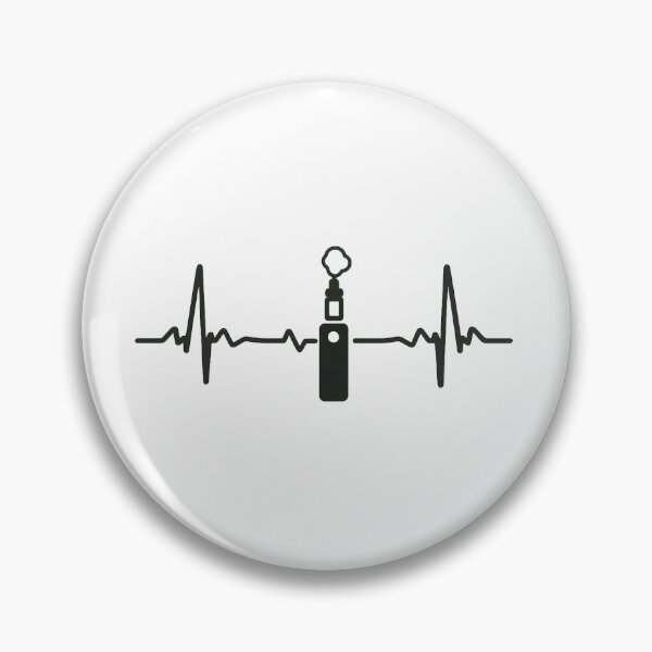 Item preview, Vape Heartbeat – E-Cigarette Lifeline Design designed and sold by House of Taste Designs.