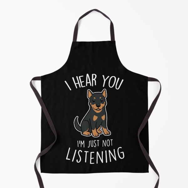 Item preview, Beauceron Cropped Dog Listening designed and sold by Clara Hollins.