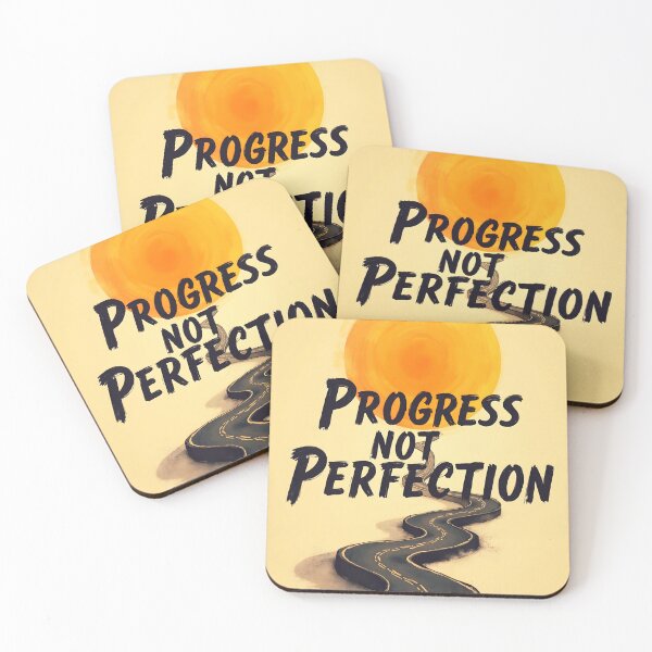 Item preview, Progress Not Perfection A Healing Process | SoberSips designed and sold by SoberSips.