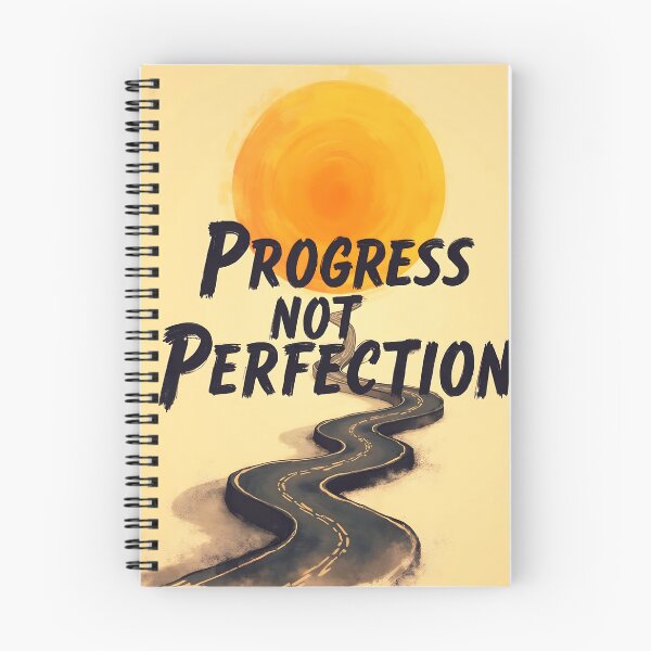 Item preview, Progress Not Perfection A Healing Process | SoberSips designed and sold by SoberSips.