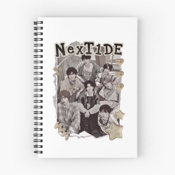 Item preview, NexT1DE NT1 Debut Global Boy Group Scrapbook Collage Cozy Y2K Vintage Design designed and sold by HELL0WBELLO.
