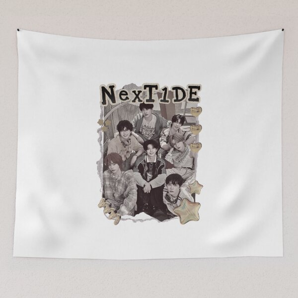 Item preview, NexT1DE NT1 Debut Global Boy Group Scrapbook Collage Cozy Y2K Vintage Design designed and sold by HELL0WBELLO.
