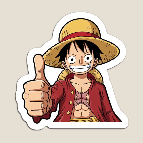 Artikelvorschau, Monkey D. Luffy Thumbs Up entworfen und verkauft von The-Magic-Ink.
