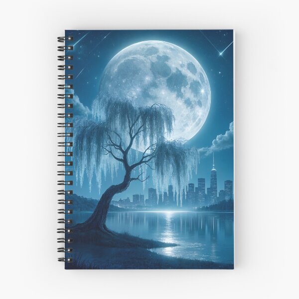 Item preview, Enchanted Moonlit City Reflections designed and sold by CraftaMint.