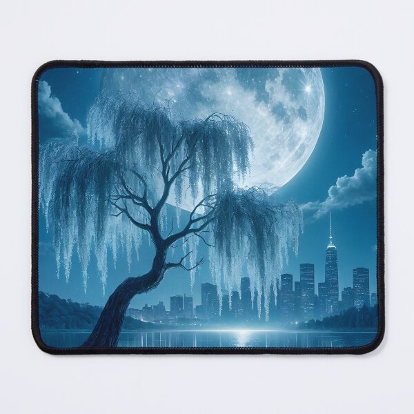 Item preview, Enchanted Moonlit City Reflections designed and sold by CraftaMint.