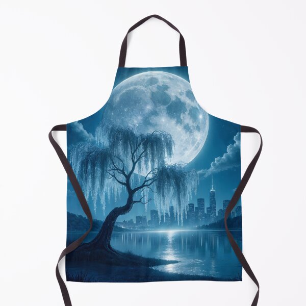 Item preview, Enchanted Moonlit City Reflections designed and sold by CraftaMint.