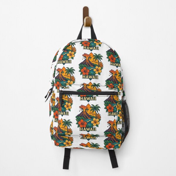 Item preview, Hawaii – Volcanoes, hibiscus flowers, and tropical landscapes designed and sold by Ahau Designs.