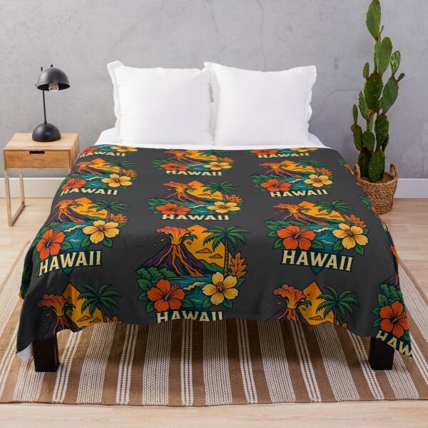Item preview, Hawaii – Volcanoes, hibiscus flowers, and tropical landscapes designed and sold by Ahau Designs.
