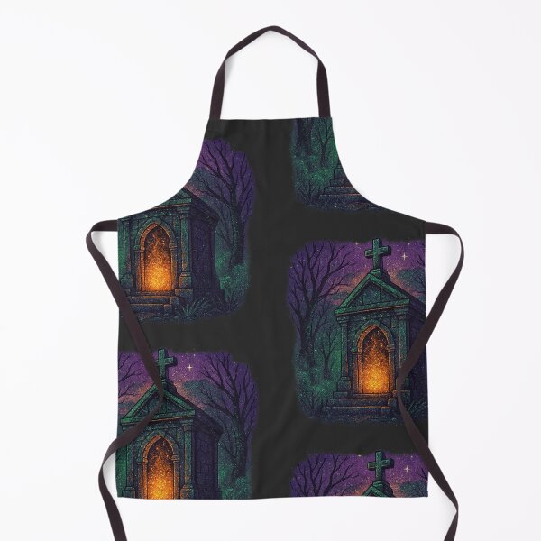 Item preview, Graveyard Magic – Haunted Forest Tomb with Glitter designed and sold by BloomOfDesign.