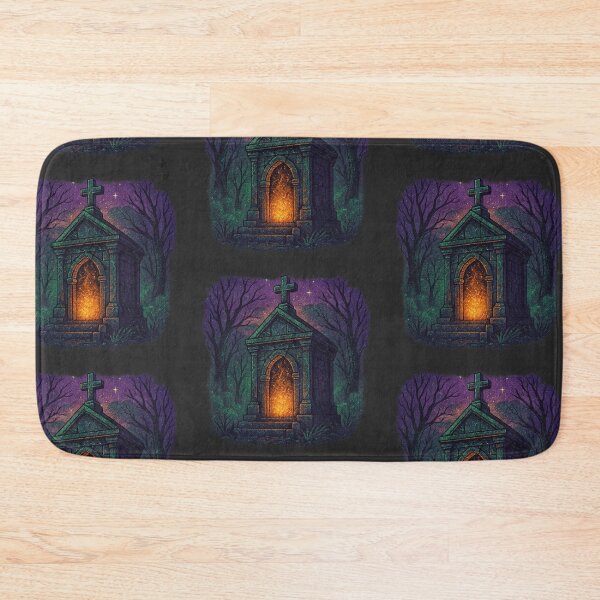 Item preview, Graveyard Magic – Haunted Forest Tomb with Glitter designed and sold by BloomOfDesign.
