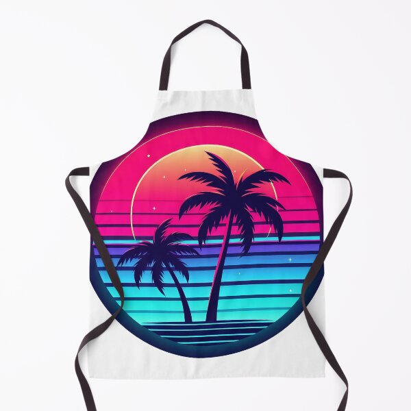 Item preview, Retro Sunset Paradise – Neon Palm Tree Aesthetic designed and sold by JokesterTV777.