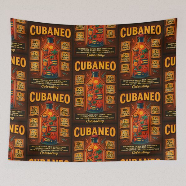 Item preview, Cubaneo — Fire, Rhythm and Cuban Soul By COLORALMY designed and sold by Coloralmy.