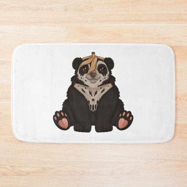 Item preview, Spectacled Banana Bear (White) designed and sold by BananaBearDraws.
