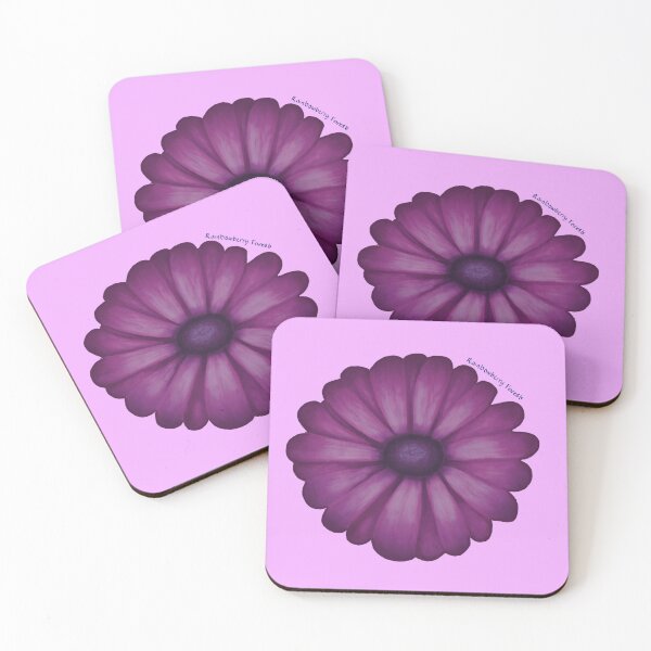 Item preview, Purple Daisy Flower designed and sold by rainbowberry.