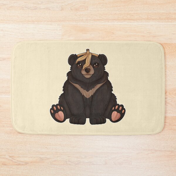 Item preview, Asian Black Banana Bear (Yellow) designed and sold by BananaBearDraws.