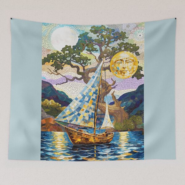 Item preview, A GOOD DAY FOR SAILING designed and sold by Tammera.