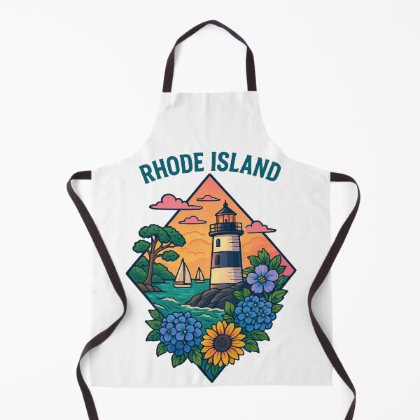 Item preview, Rhode Island – Coastal Lighthouse and Atlantic Ocean Charm designed and sold by Ahau Designs.