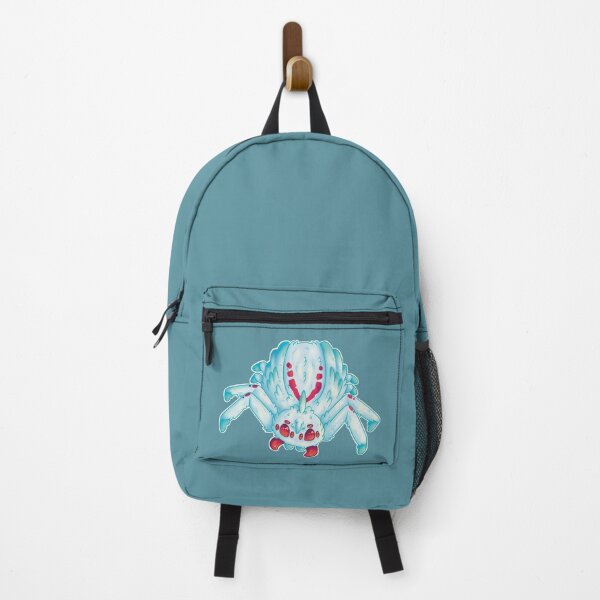 Item preview, Snowy Jumping Spider (Blue) designed and sold by BananaBearDraws.