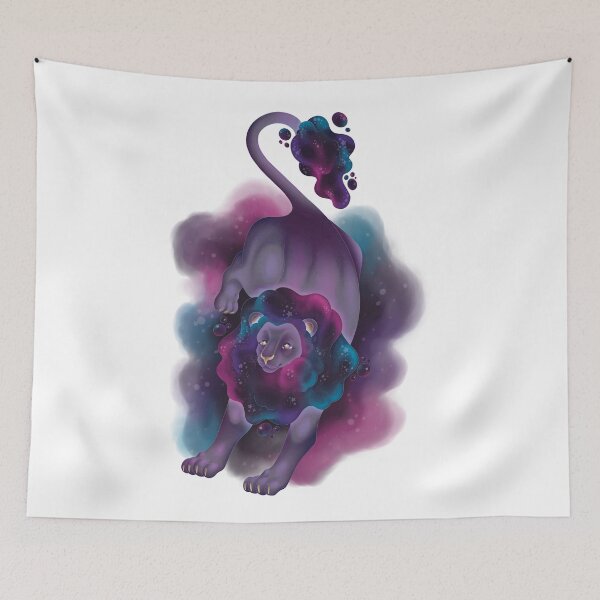 Item preview, Space Lion (White) designed and sold by BananaBearDraws.